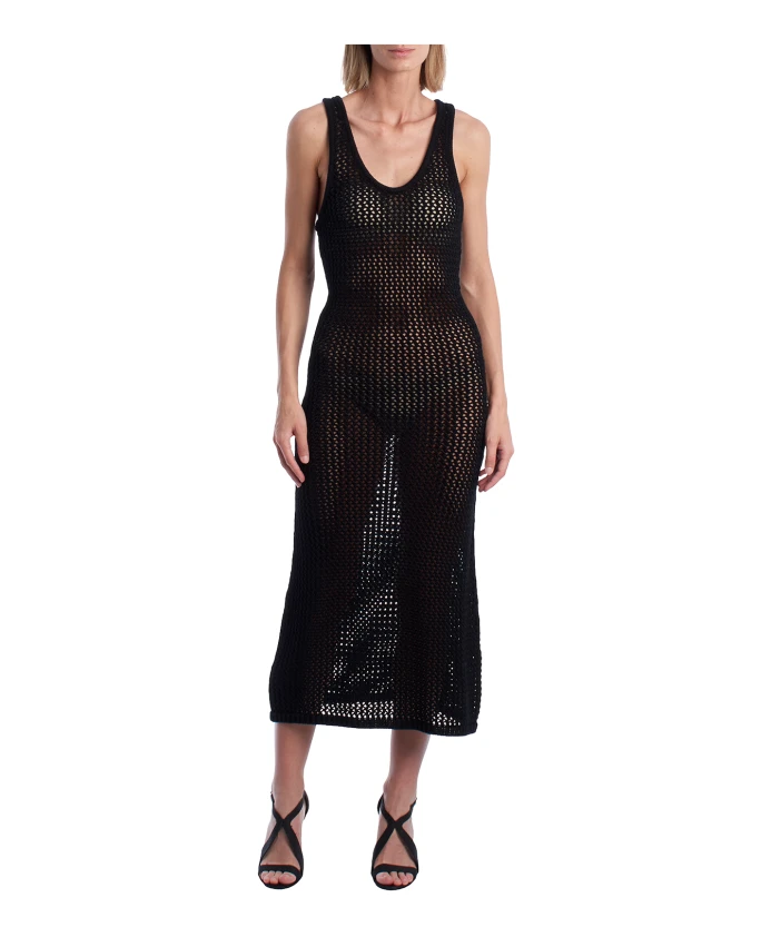 Платье без рукавов из сетчатого трикотажа Zadig & Voltaire, черный
Платье без рукавов из сетчатого трикотажа Zadig & Voltaire, черный