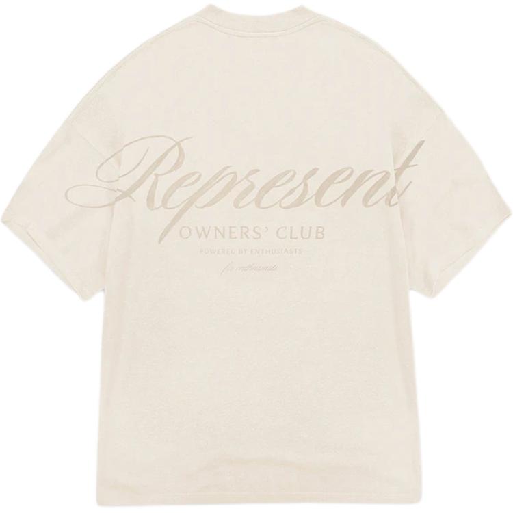 REPRESENT Футболка мужская Ecru с круглым вырезом
REPRESENT Футболка мужская Ecru с круглым вырезом