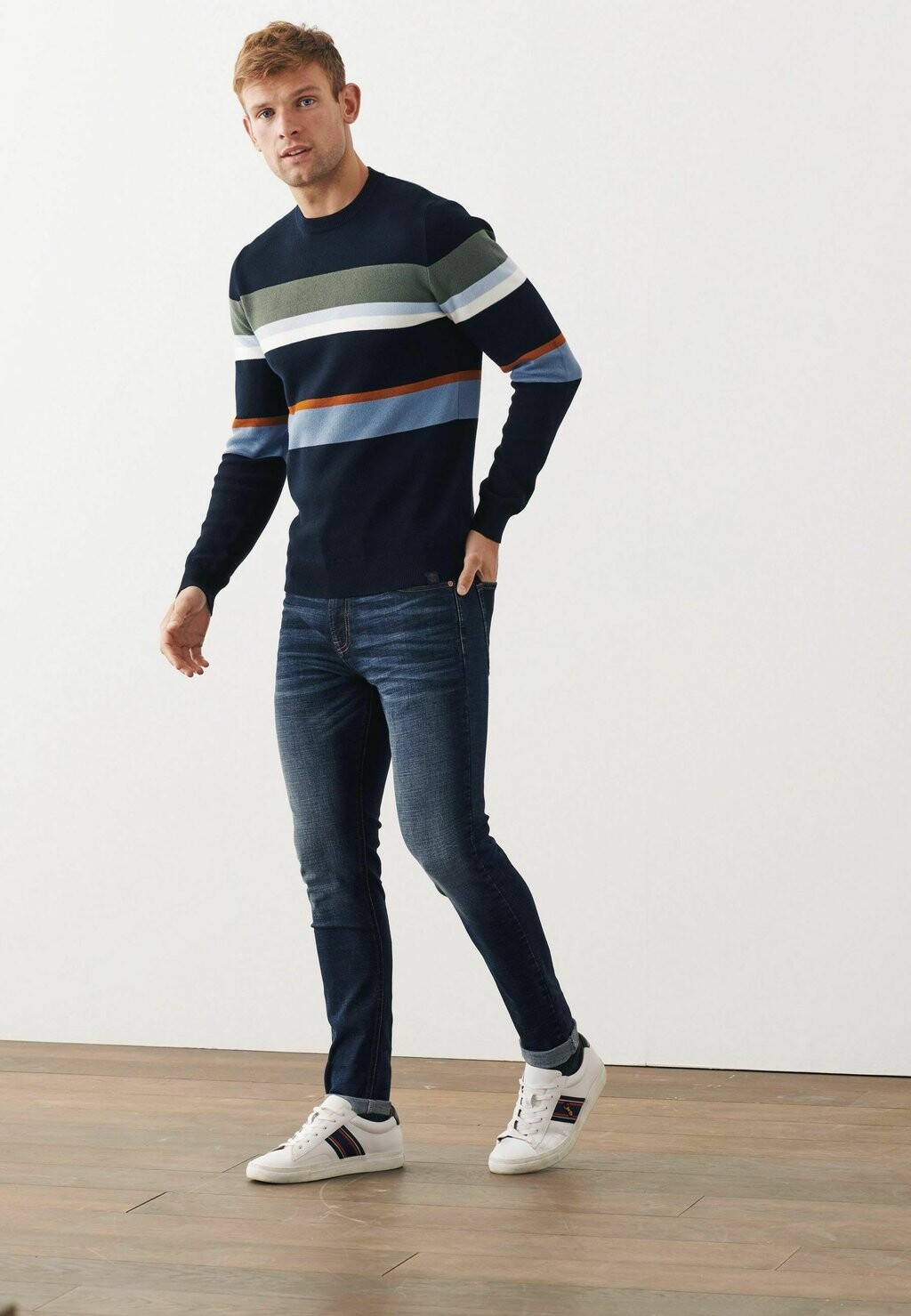 Джинсы слим Motion Flex Stretch Next, средний цвет индиго
Джинсы слим Motion Flex Stretch Next, средний цвет индиго