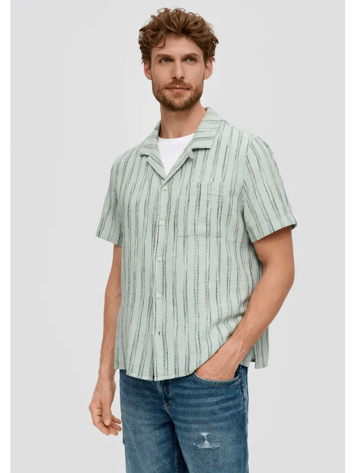 Рубашка sOliver kurzarm, бирюзовый
Рубашка sOliver kurzarm, бирюзовый