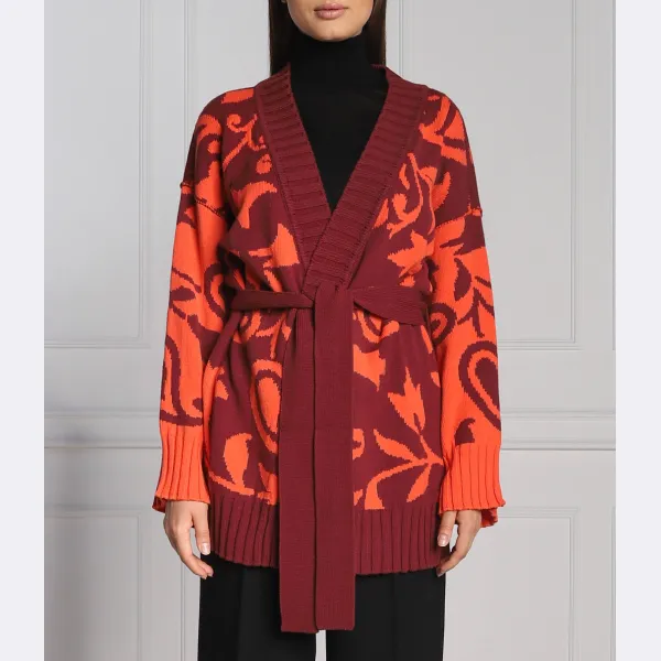 Кардиган стандартного кроя с символикой Max&Co., оранжевый
Кардиган стандартного кроя с символикой Max&Co., оранжевый