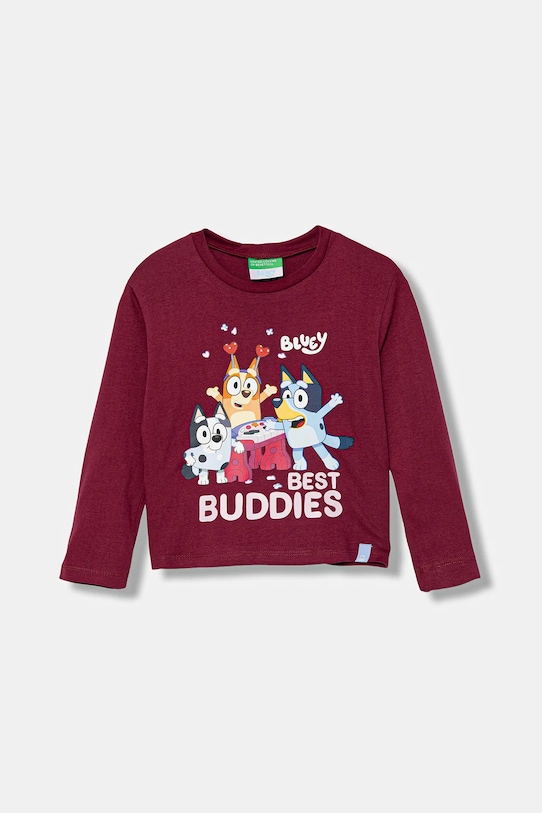 Детская хлопковая кофта с длинным рукавом United Colors Of Benetton, бордовый
Детская хлопковая кофта с длинным рукавом United Colors Of Benetton, бордовый