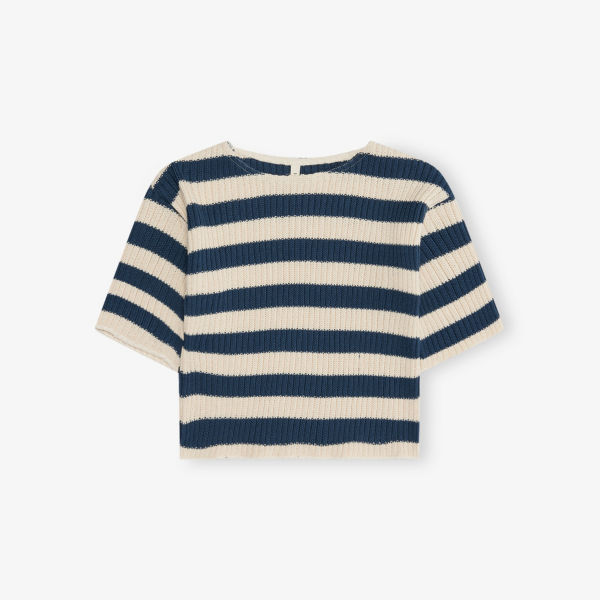 Джемпер детский Organic Zoo полосатый вязаный хлопковый 6 месяцев - 4 года, синий
Джемпер детский Organic Zoo полосатый вязаный хлопковый 6 месяцев - 4 года, синий