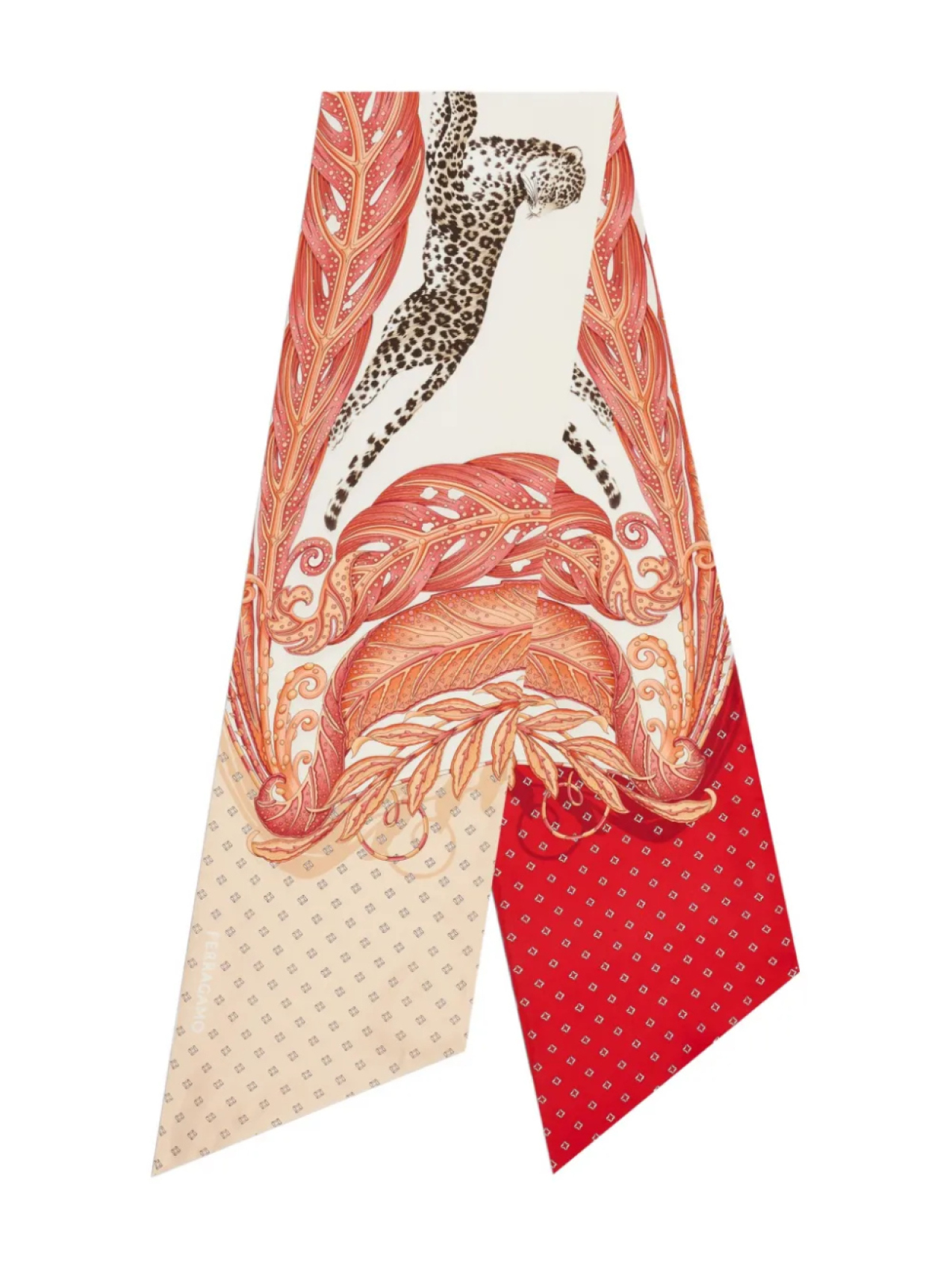 Ferragamo шелковый шарф с принтом Madras, красный
Ferragamo шелковый шарф с принтом Madras, красный