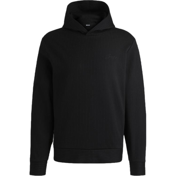 Босс худи в полоску HUGO BOSS, черный
Босс худи в полоску HUGO BOSS, черный
