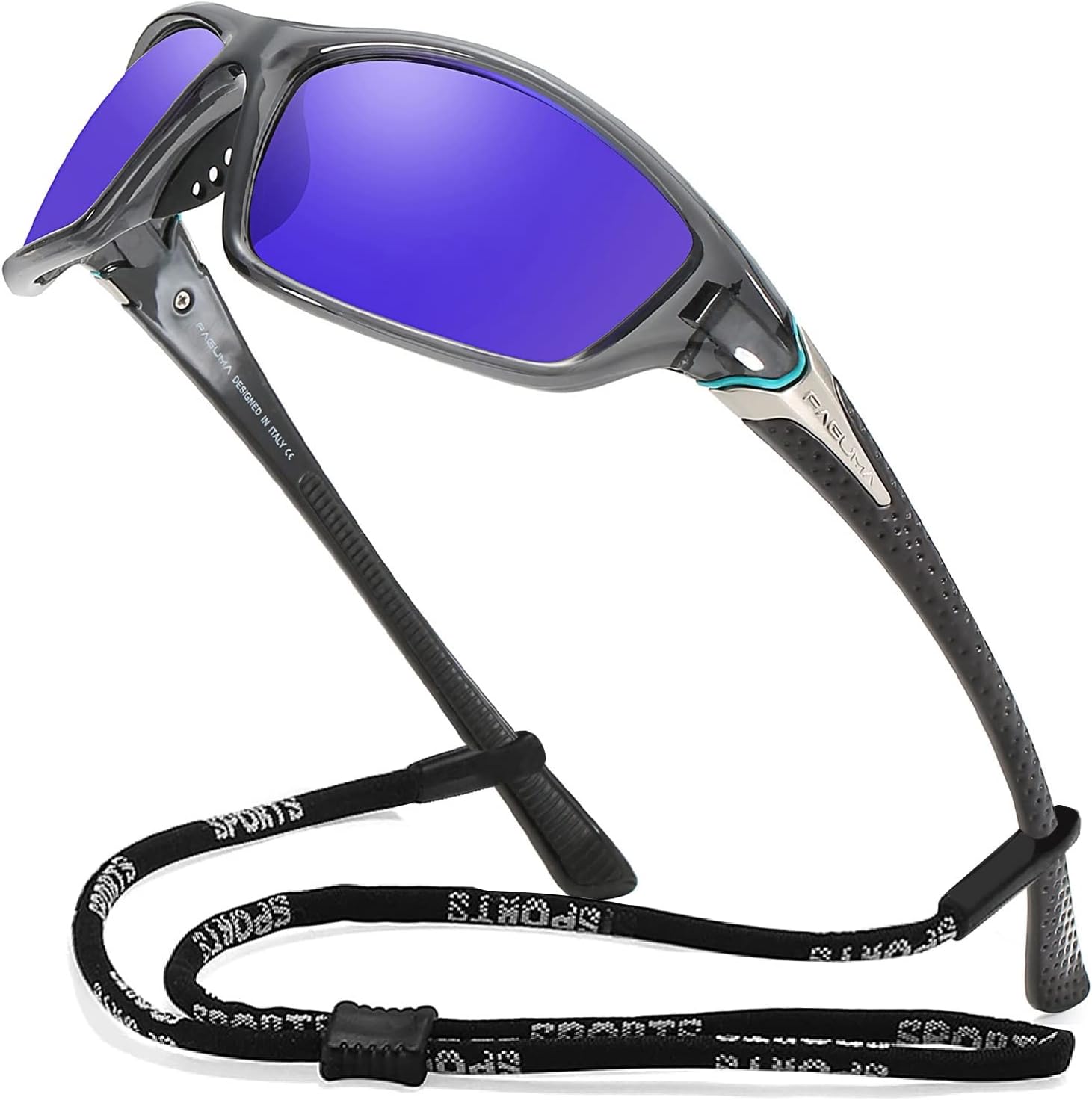 Поляризованные спортивные солнцезащитные очки FAGUMA для мужчин, для езды на велосипеде, вождения, рыбалки, с защитой UV400, Grey Transparent Frame/Mazarine Lens(non-mirrored)
Поляризованные спортивные солнцезащитные очки FAGUMA для мужчин, для езды на велосипеде, вождения, рыбалки, с защитой UV400, Grey Transparent Frame/Mazarine Lens(non-mirrored)