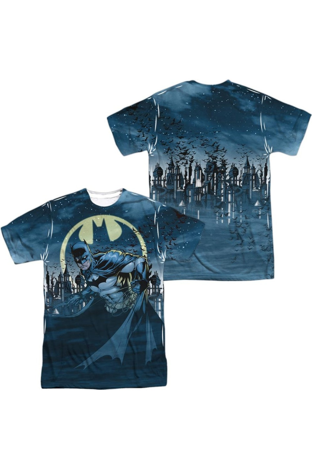 Футболка с коротким рукавом для взрослых из 100% полиэстера «Бэтмен, услышь зов» (принт спереди/сзади) Gildan, белый
Футболка с коротким рукавом для взрослых из 100% полиэстера «Бэтмен, услышь зов» (принт спереди/сзади) Gildan, белый