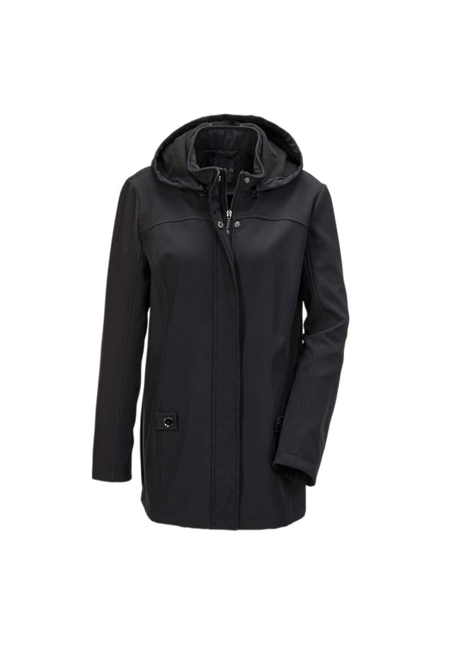 Короткий размер: водоотталкивающая куртка softshell с капюшоном Goldner, черный
Короткий размер: водоотталкивающая куртка softshell с капюшоном Goldner, черный
