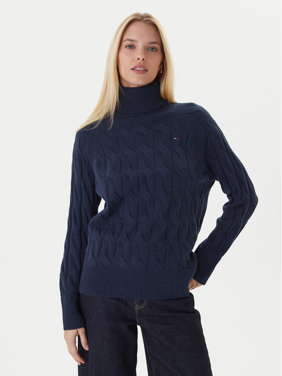 Водолазка regular fit WW0WW46791 Tommy Hilfiger, синий
Водолазка regular fit WW0WW46791 Tommy Hilfiger, синий