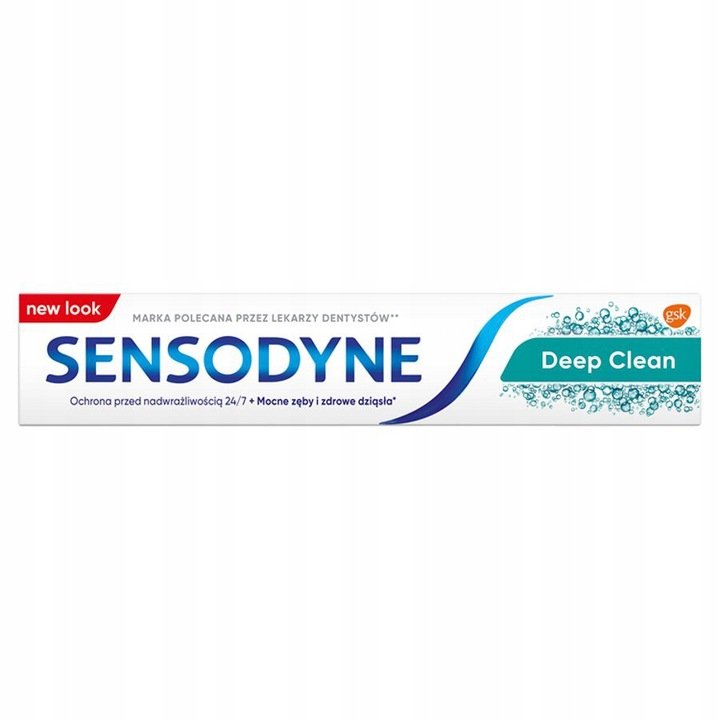 Зубная паста Sensodyne Deep Clean 75 мл
Зубная паста Sensodyne Deep Clean 75 мл