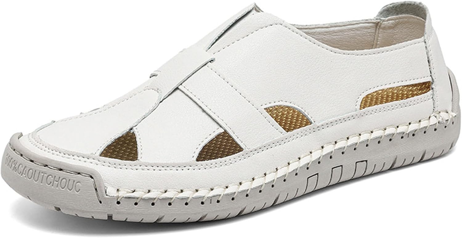 Мужские летние повседневные сандалии Дышащие кожаные сандалии-рыбацкие Регулируемые на липучке Плоские удобные для пляжа Generic, бежевый
Мужские летние повседневные сандалии Дышащие кожаные сандалии-рыбацкие Регулируемые на липучке Плоские удобные для пляжа Generic, бежевый