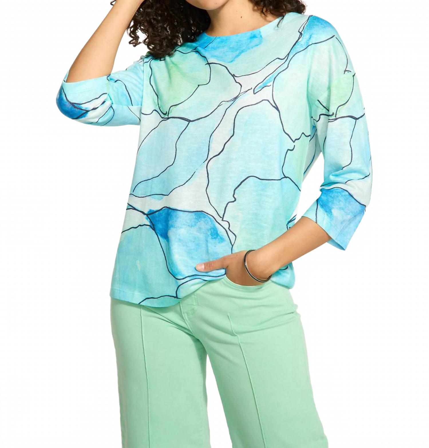 Топ с лодочкой и спущенным плечом в синем цвете Tableau FDJ
Топ с лодочкой и спущенным плечом в синем цвете Tableau FDJ