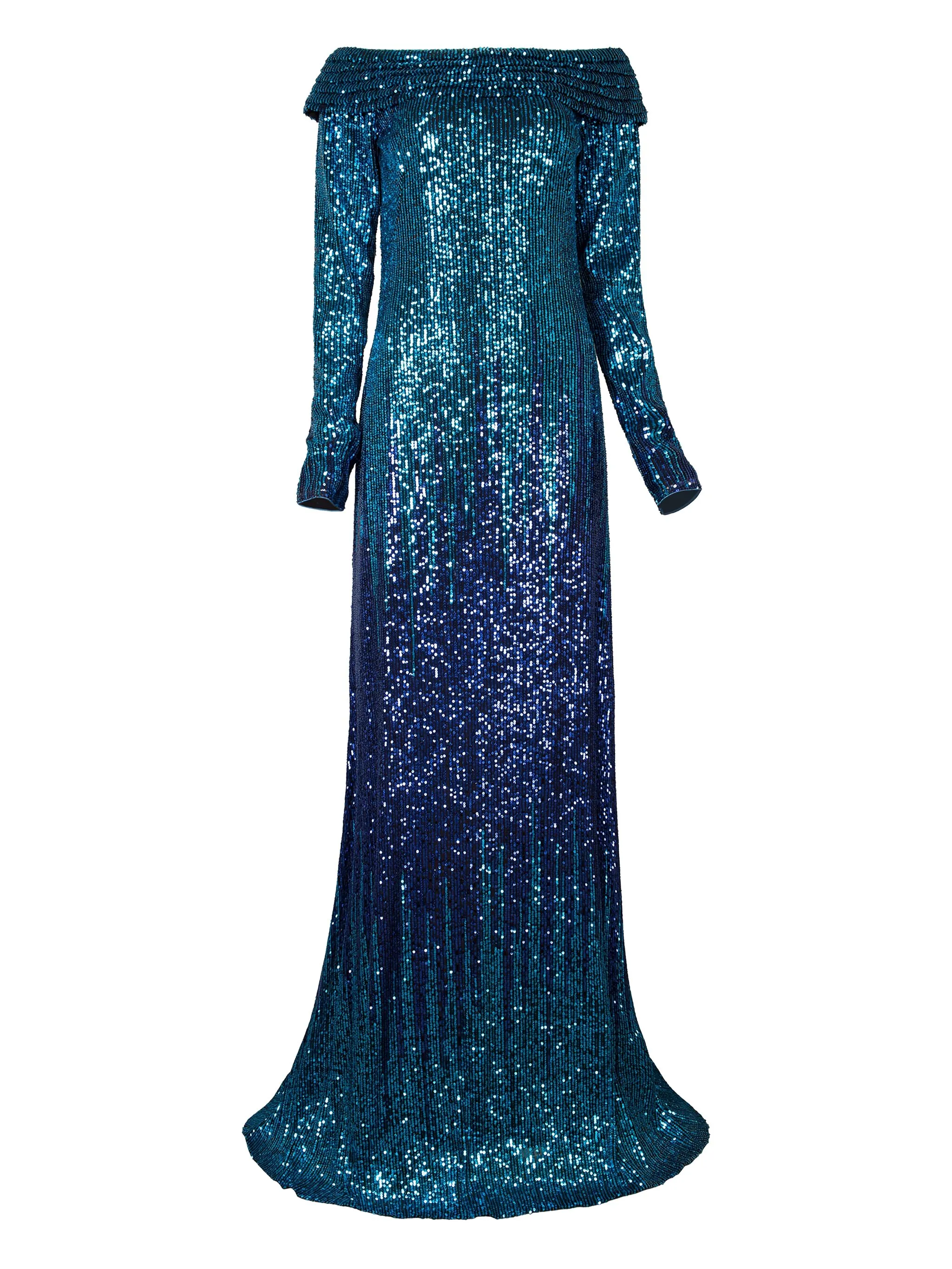 Платье макси с пайетками Tadashi Shoji, синий
Платье макси с пайетками Tadashi Shoji, синий
