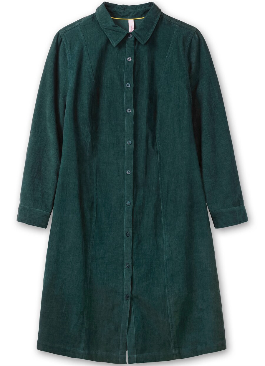 Платье-рубашка SHEEGO, темно-зеленый
Платье-рубашка SHEEGO, темно-зеленый