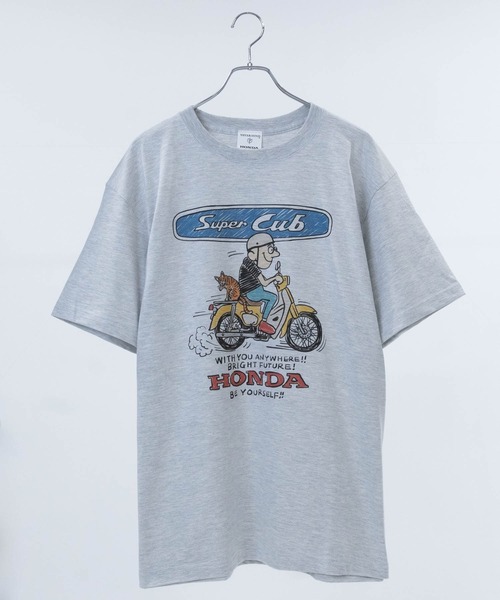 Футболка с принтом, крой оверсайз JOHN'S CLOSET, Honda, серый
Футболка с принтом, крой оверсайз JOHN'S CLOSET, Honda, серый