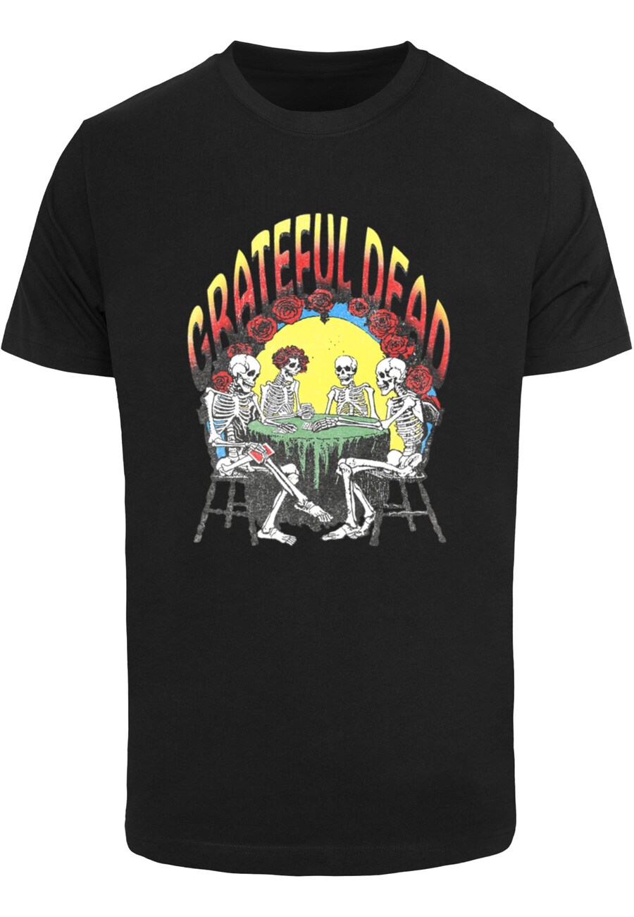 Рубашка Merchcode Grateful Dead Poker Game, черный 
Рубашка Merchcode Grateful Dead Poker Game, черный