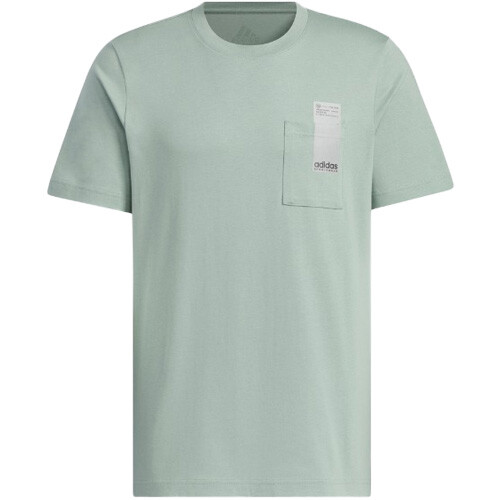 Футболка унисекс Серебристо-серый Зеленый/черный Adidas, серый
Футболка унисекс Серебристо-серый Зеленый/черный Adidas, серый