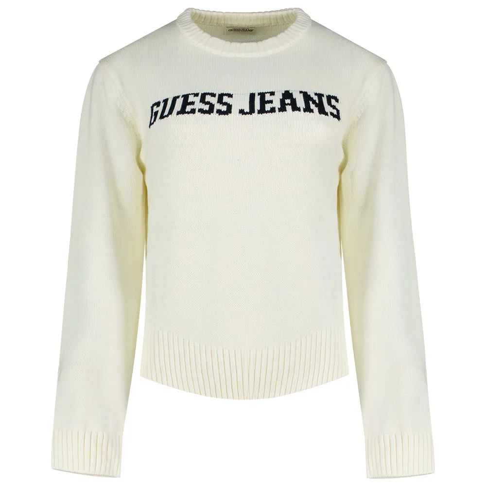 Свитер Guess Jeans с интарсией, белый
Свитер Guess Jeans с интарсией, белый