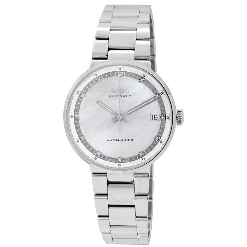MIDO Часы Women's Commander Watch, Mother-of-Pearl Color Watch Dial
MIDO Часы Women's Commander Watch, Mother-of-Pearl Color Watch Dial