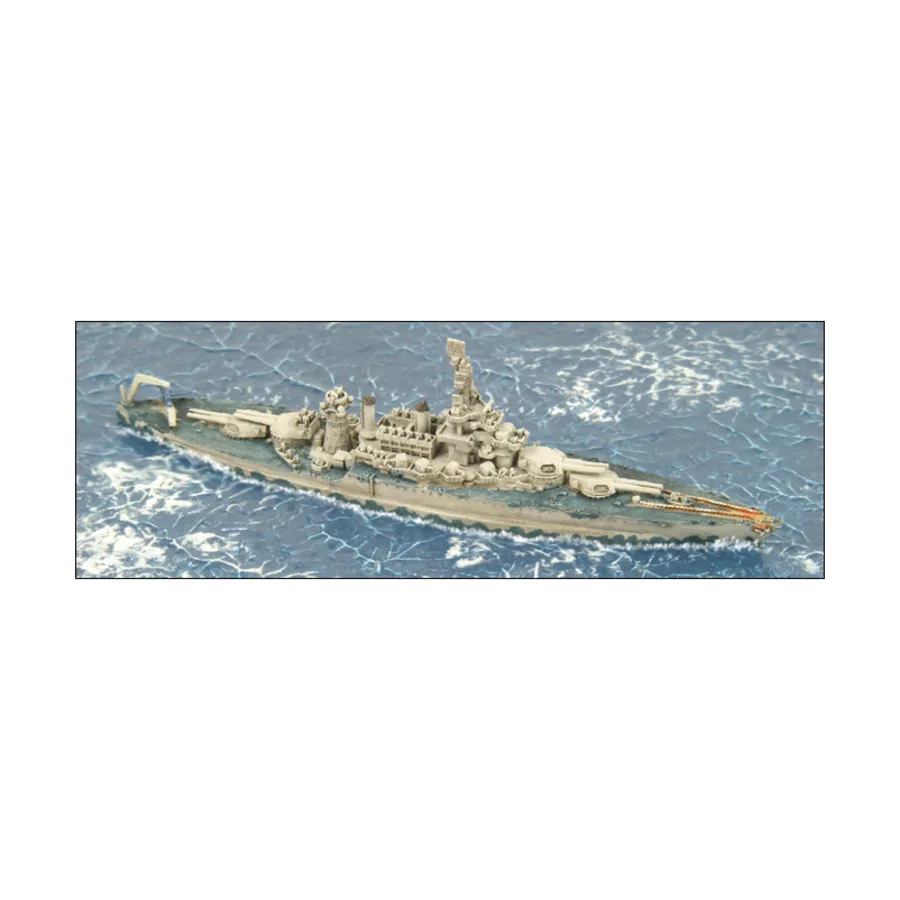 BB-46 Мэриленд, Micronauts - WWII United States - Capital Ships (1:2400) 
BB-46 Мэриленд, Micronauts - WWII United States - Capital Ships (1:2400)