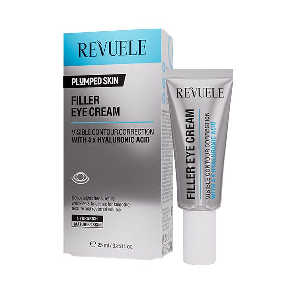 Filler Eye Cream Увлажняющий крем для контура глаз REVUELE, 25 мл
Filler Eye Cream Увлажняющий крем для контура глаз REVUELE, 25 мл