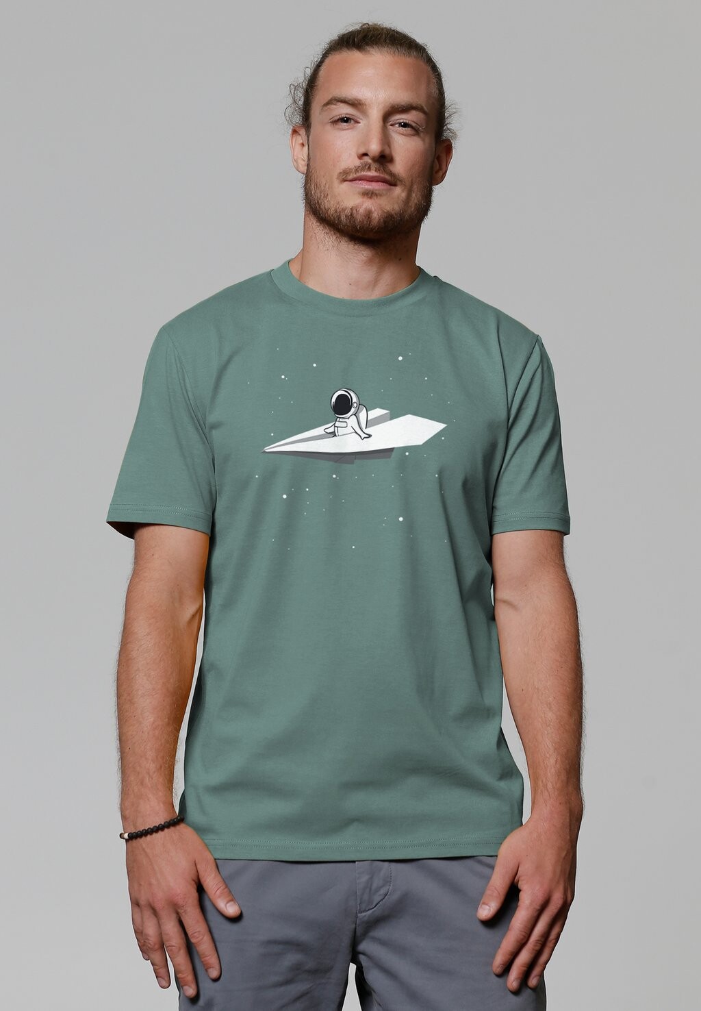 Футболка с принтом FLY ME TO THE MOON watapparel, светло-зеленый
Футболка с принтом FLY ME TO THE MOON watapparel, светло-зеленый