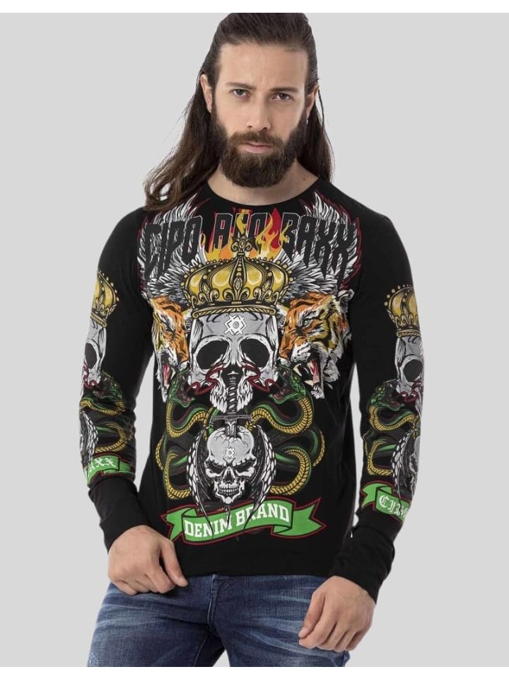 Функциональный лонгслив Cipo & Baxx, черный
Функциональный лонгслив Cipo & Baxx, черный