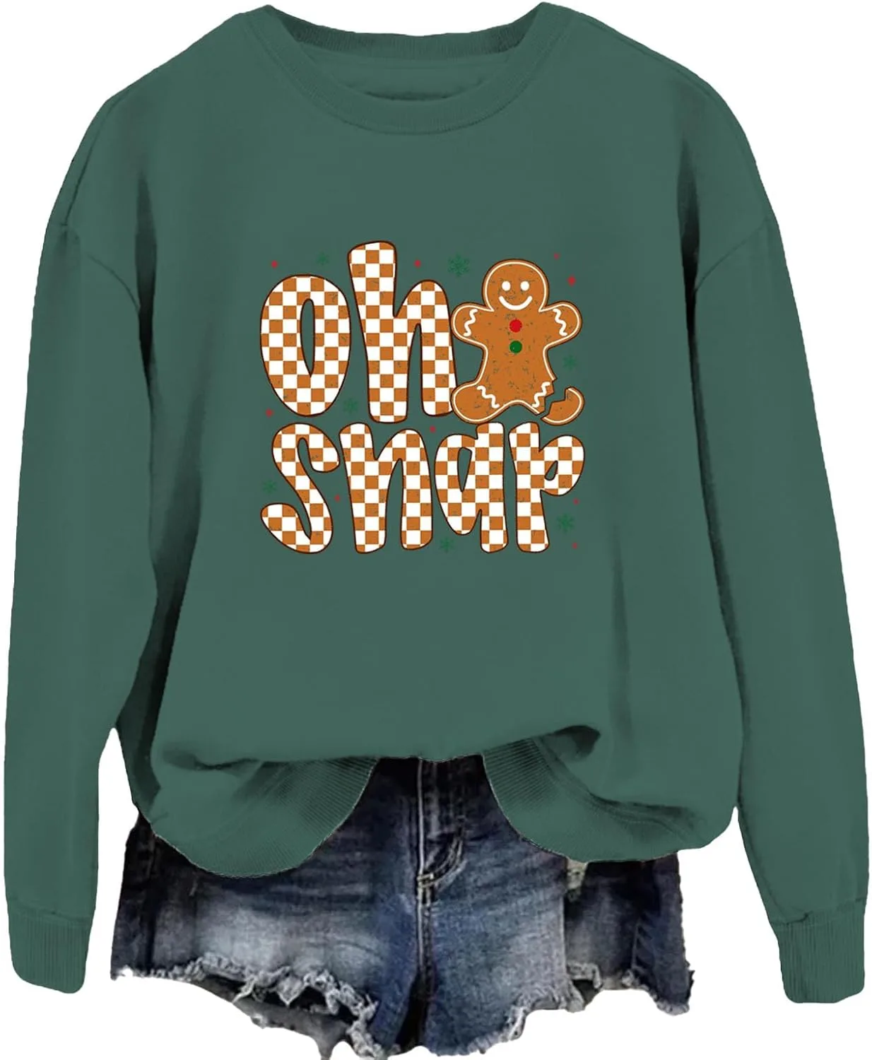 Толстовка Oh Snap с принтом имбирного пряника Czbic
Толстовка Oh Snap с принтом имбирного пряника Czbic