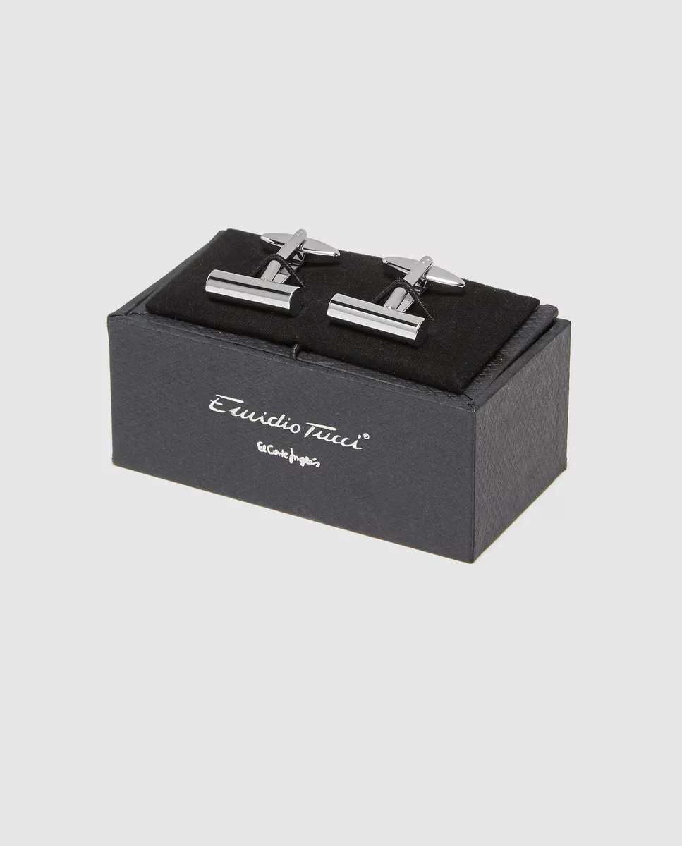 Мужские запонки Emidio Tucci с серебряными полосками, серебряный
Мужские запонки Emidio Tucci с серебряными полосками, серебряный