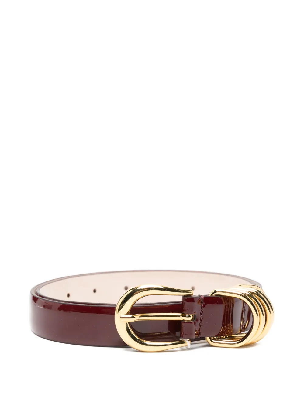 Ремень из позолоченной кожи мальвы Déhanche, красный
Ремень из позолоченной кожи мальвы Déhanche, красный