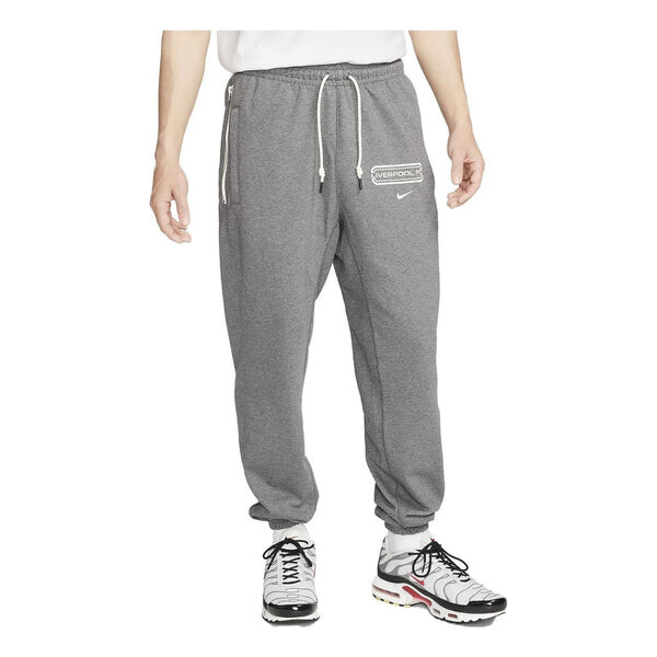Штаны ливерпуль ФК стандартный выпуск футбольные штаны Nike, серый
Штаны ливерпуль ФК стандартный выпуск футбольные штаны Nike, серый