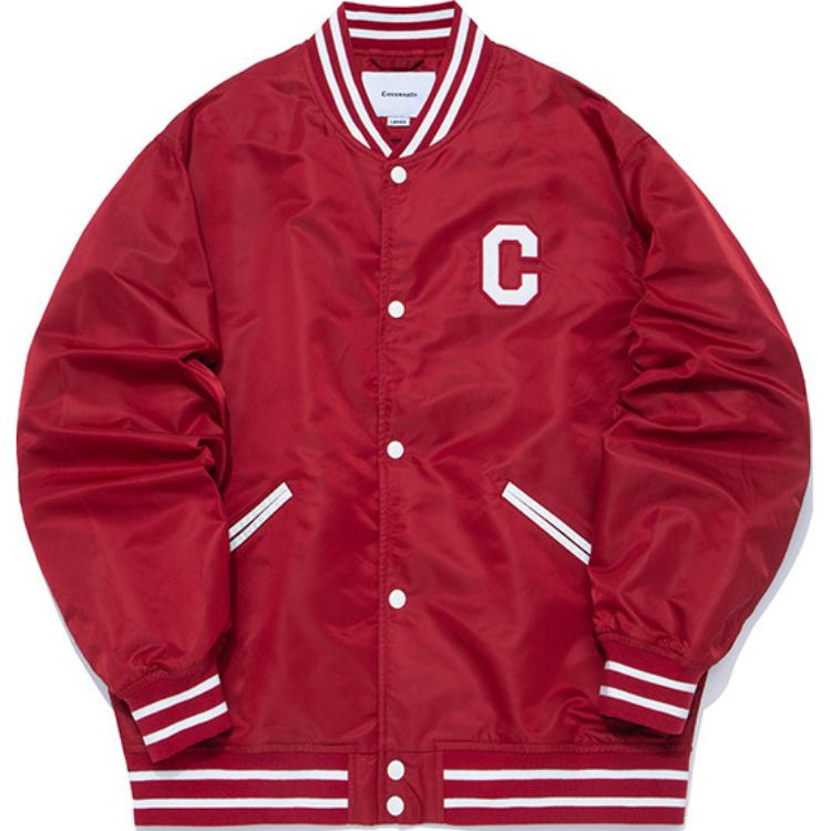 COVERNAT Бейсбольная куртка унисекс красная, Red
COVERNAT Бейсбольная куртка унисекс красная, Red