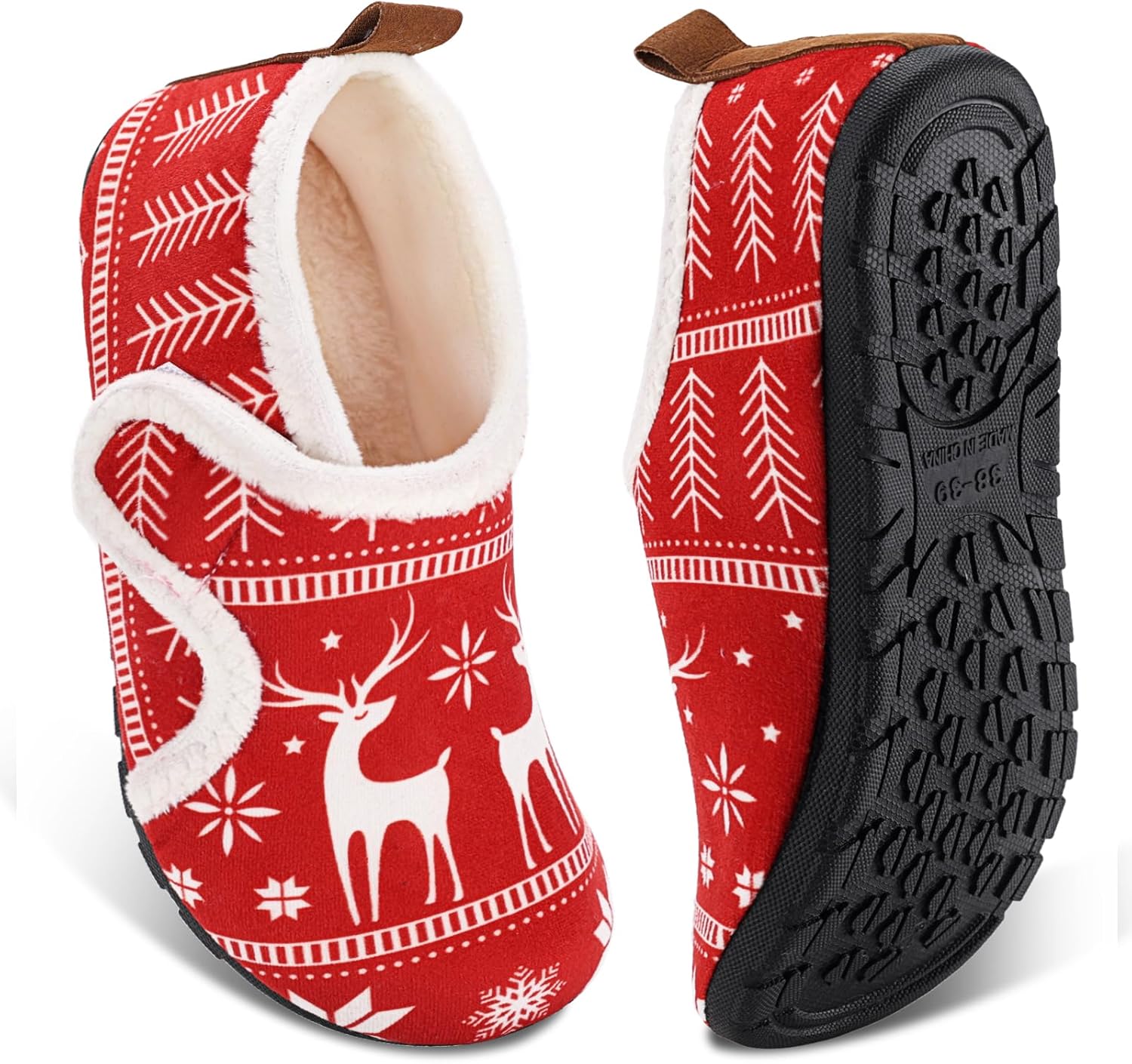 Домашние тапочки Ibeauti для женщин и мужчин, легкие и удобные, как носки, с резиновой подошвой, для дома, спальни и путешествий, красный
Домашние тапочки Ibeauti для женщин и мужчин, легкие и удобные, как носки, с резиновой подошвой, для дома, спальни и путешествий, красный