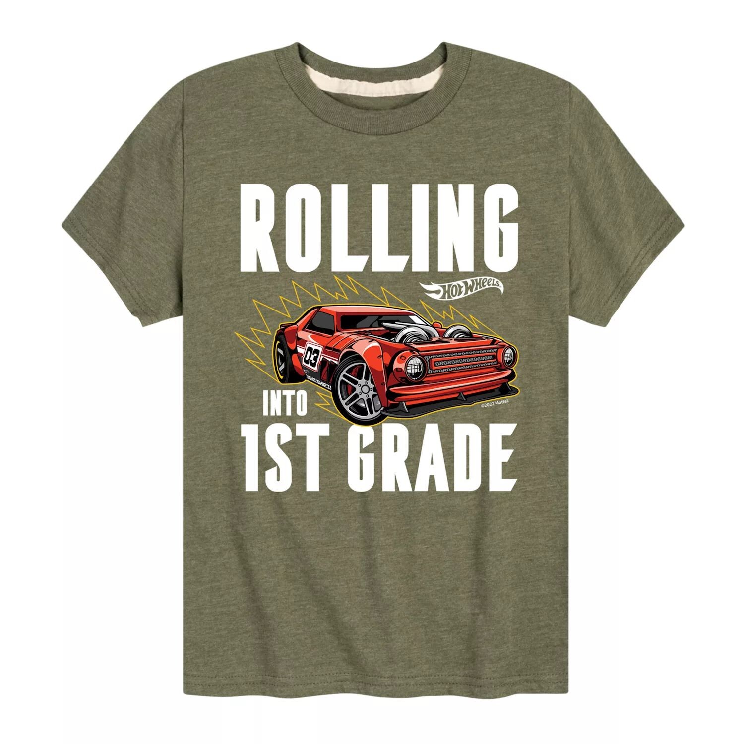 Футболка с рисунком Hot Wheels Rolling для 1-го класса для мальчиков 8–20 лет Licensed Character, зеленый
Футболка с рисунком Hot Wheels Rolling для 1-го класса для мальчиков 8–20 лет Licensed Character, зеленый