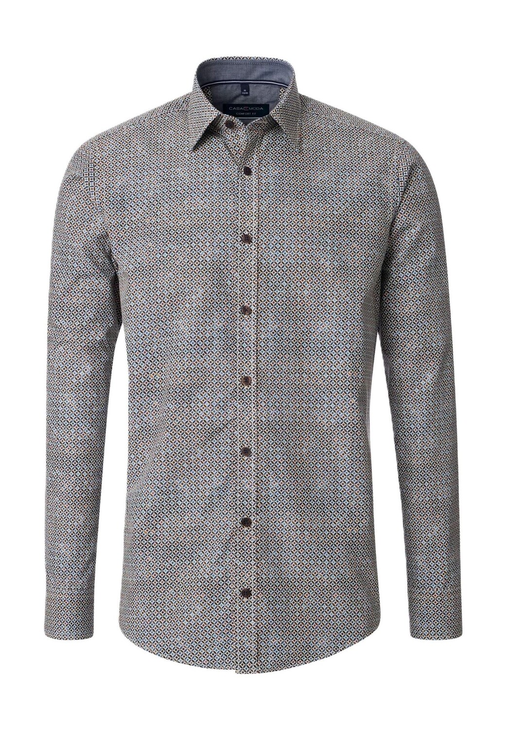 Рубашка повседневная, комфортная посадка, воротник Кент, мужская CASAMODA, цвет 200 Braun
Рубашка повседневная, комфортная посадка, воротник Кент, мужская CASAMODA, цвет 200 Braun