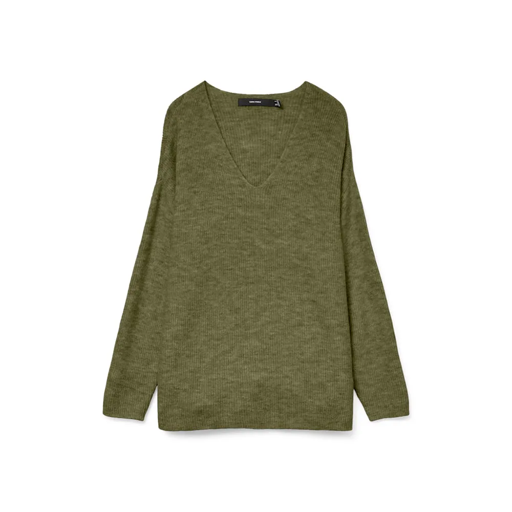 Свитер Vero Moda Crewlefile v neck, зеленый
Свитер Vero Moda Crewlefile v neck, зеленый