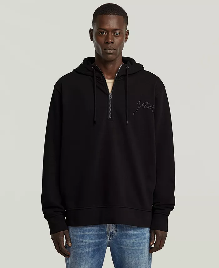Мужской худи с длинным рукавом и надписью G-Star Raw, черный
Мужской худи с длинным рукавом и надписью G-Star Raw, черный