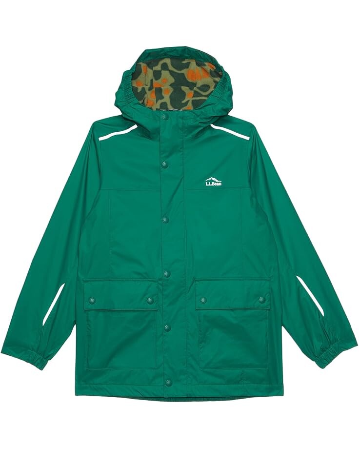 Куртка L.L.Bean Puddle Stomper Lined Rain Jacket, цвет Emerald Spruce
Куртка L.L.Bean Puddle Stomper Lined Rain Jacket, цвет Emerald Spruce