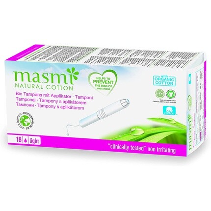 Биоразлагаемые мини-прокладки Maximum с аппликатором Masmi
Биоразлагаемые мини-прокладки Maximum с аппликатором Masmi