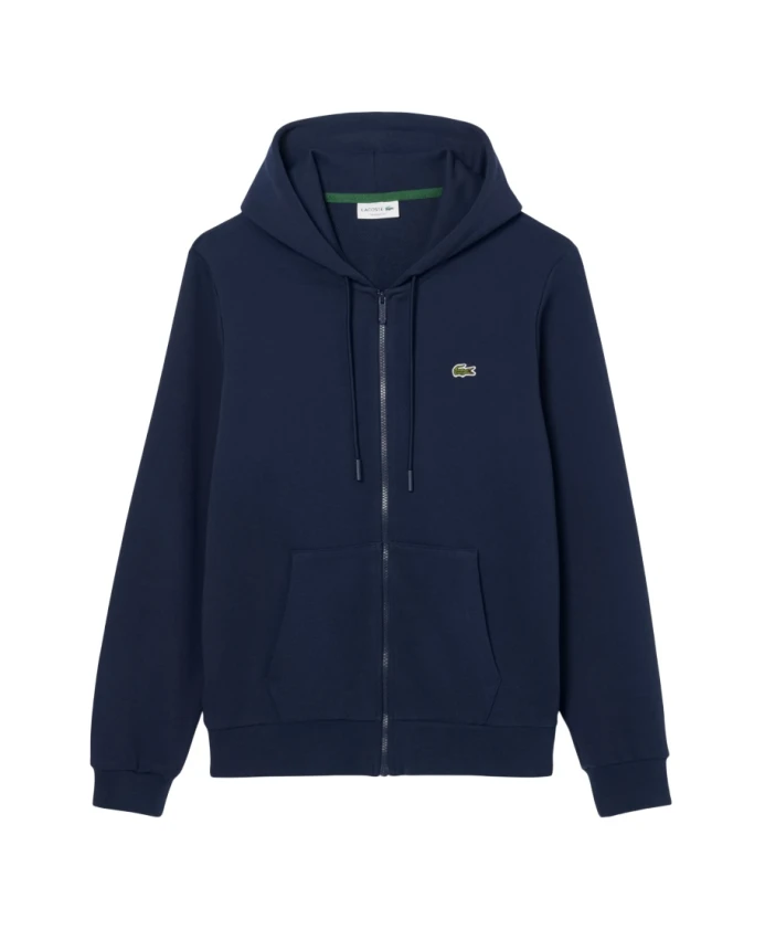 Синяя флисовая толстовка с капюшоном Lacoste, синий
Синяя флисовая толстовка с капюшоном Lacoste, синий