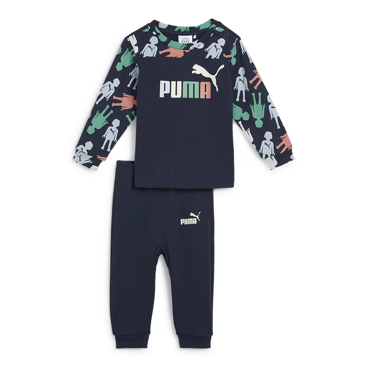 PUMA X PLAYMOBIL Minicat Crew Jogger TR Puma детский спортивный костюм, синий
PUMA X PLAYMOBIL Minicat Crew Jogger TR Puma детский спортивный костюм, синий