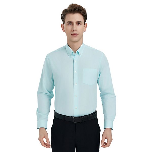 Мужская рубашка из поплина на пуговицах Savile Row, Bright Aqua
Мужская рубашка из поплина на пуговицах Savile Row, Bright Aqua