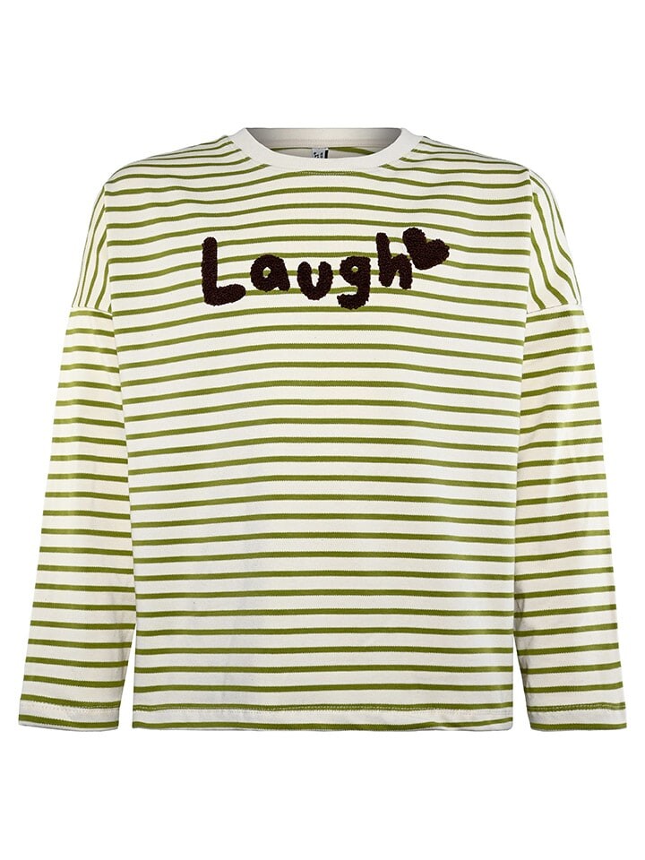 Лонгслив Blue Effect, цвет khaki/weiß 
Лонгслив Blue Effect, цвет khaki/weiß