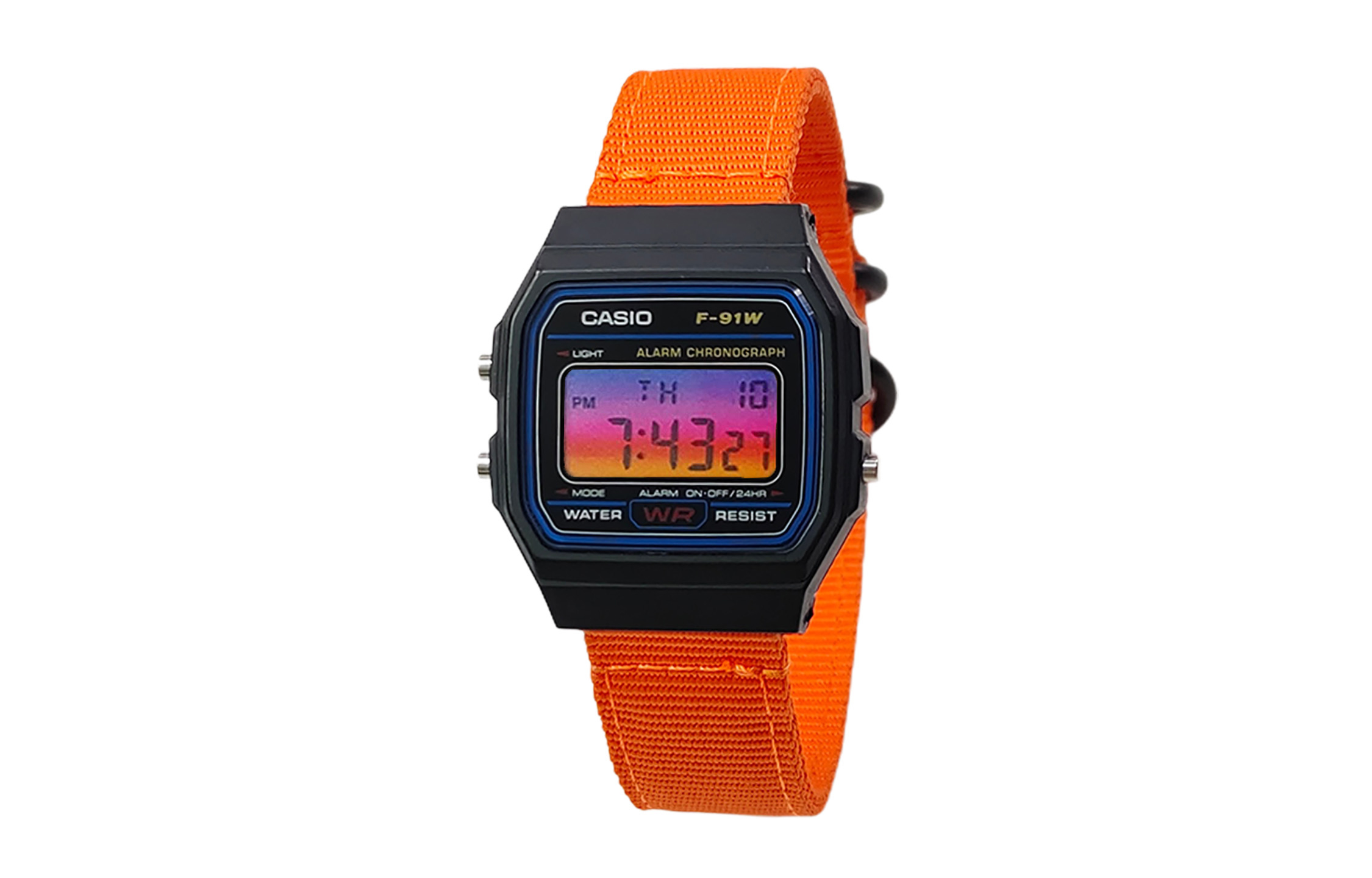 CASIO Мужские часы Retrofit Series с кварцевым механизмом и нейлоновым ремешком, черный циферблат
CASIO Мужские часы Retrofit Series с кварцевым механизмом и нейлоновым ремешком, черный циферблат