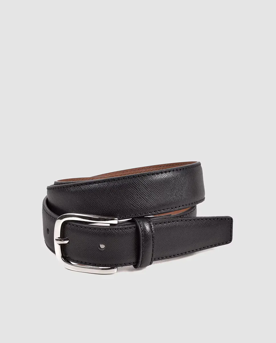 Ремень кожаный деловой шириной 30 мм Dustin, черный
Ремень кожаный деловой шириной 30 мм Dustin, черный