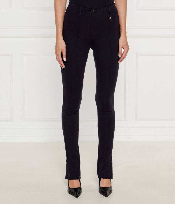 Брюки женские Marc Cain Сидней облегающего кроя с разрезами, черный
Брюки женские Marc Cain Сидней облегающего кроя с разрезами, черный