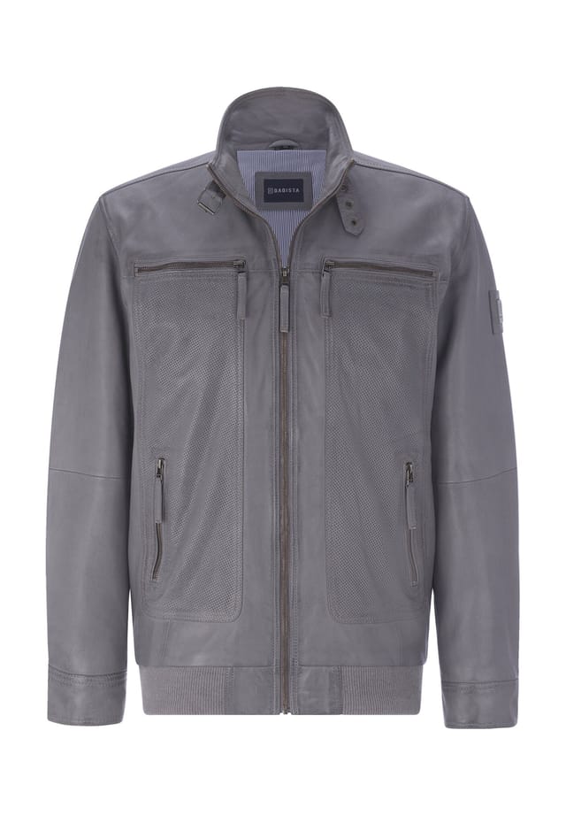 Кожаная куртка Кориетта Babista, серый 
Кожаная куртка Кориетта Babista, серый