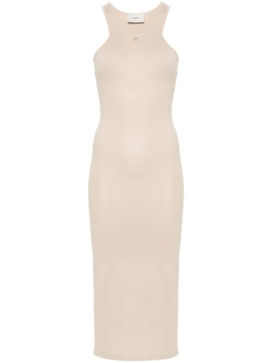 Coperni платье миди без рукавов, серый
Coperni платье миди без рукавов, серый