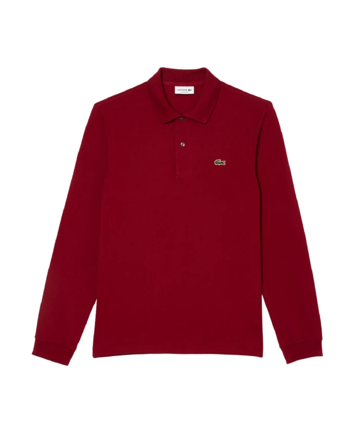 Рубашка Поло из хлопка с длинными рукавами Lacoste, красный
Рубашка Поло из хлопка с длинными рукавами Lacoste, красный