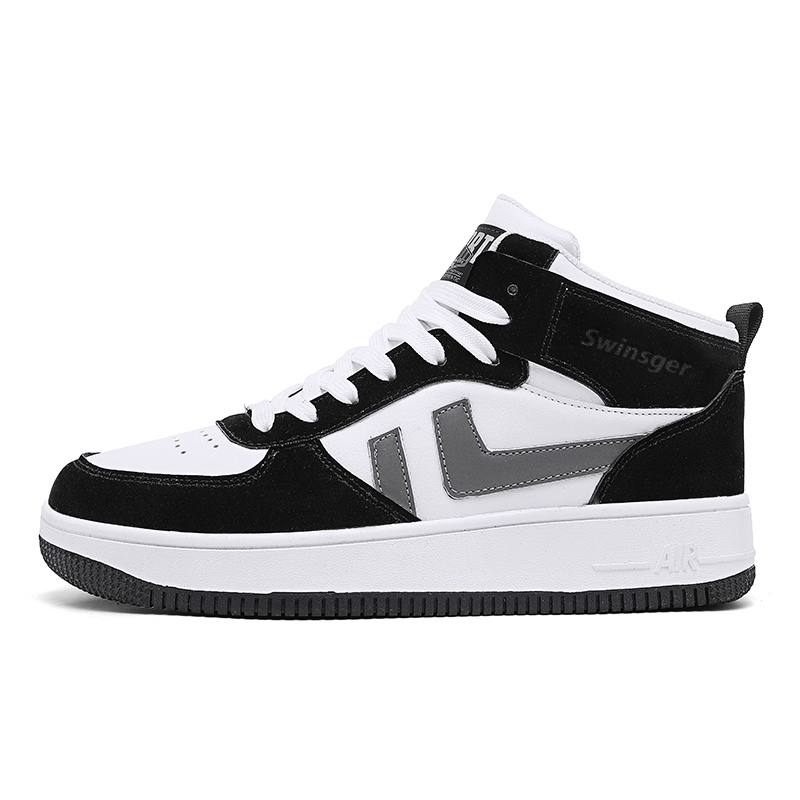 Скользоустойчивые Высокие Кроссовки для Скейтбординга Мужские Swinsger, Белый Черный
Скользоустойчивые Высокие Кроссовки для Скейтбординга Мужские Swinsger, Белый Черный